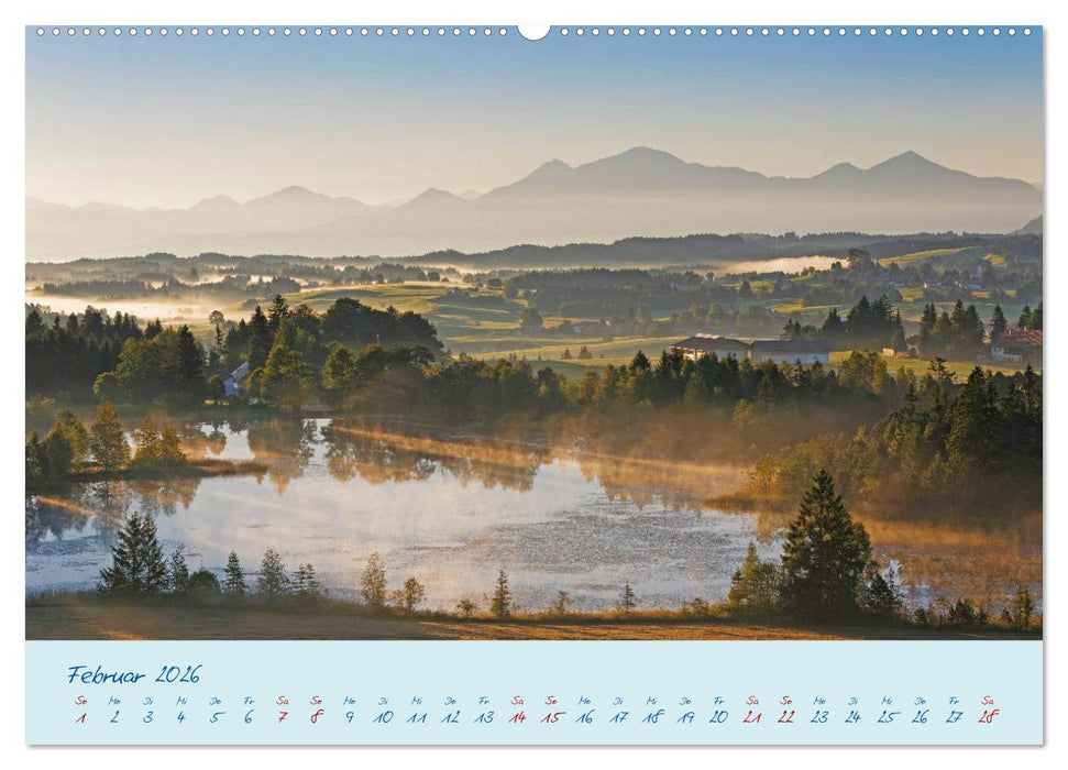 Die Seen Oberbayerns Juwelen der Natur (CALVENDO Wandkalender 2026)