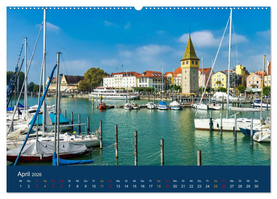Ansichten vom Bodensee (CALVENDO Premium Wandkalender 2026)