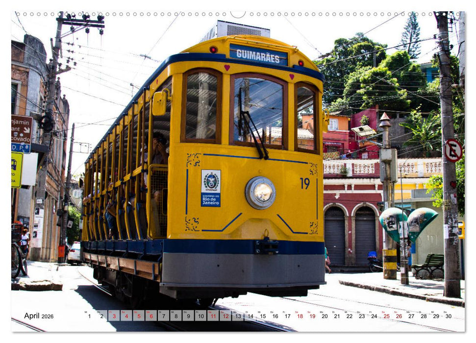 Brasilien - Von Rio nach Florianópolis (CALVENDO Premium Wandkalender 2026)