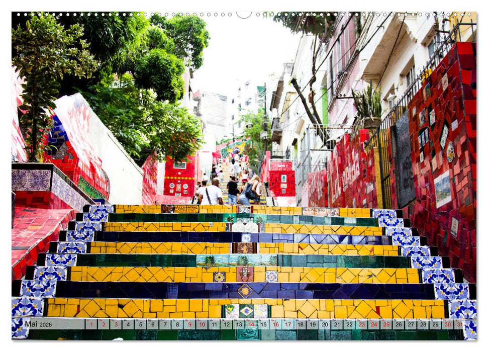 Brasilien - Von Rio nach Florianópolis (CALVENDO Premium Wandkalender 2026)