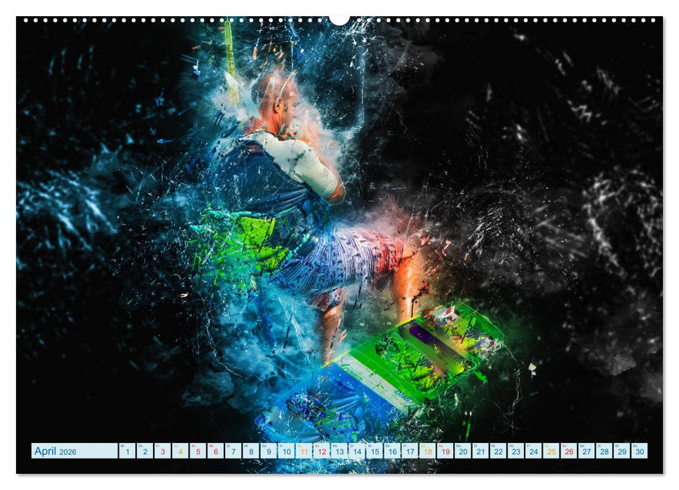 Kitesurfen extrem cool (CALVENDO Premium Wandkalender 2026)