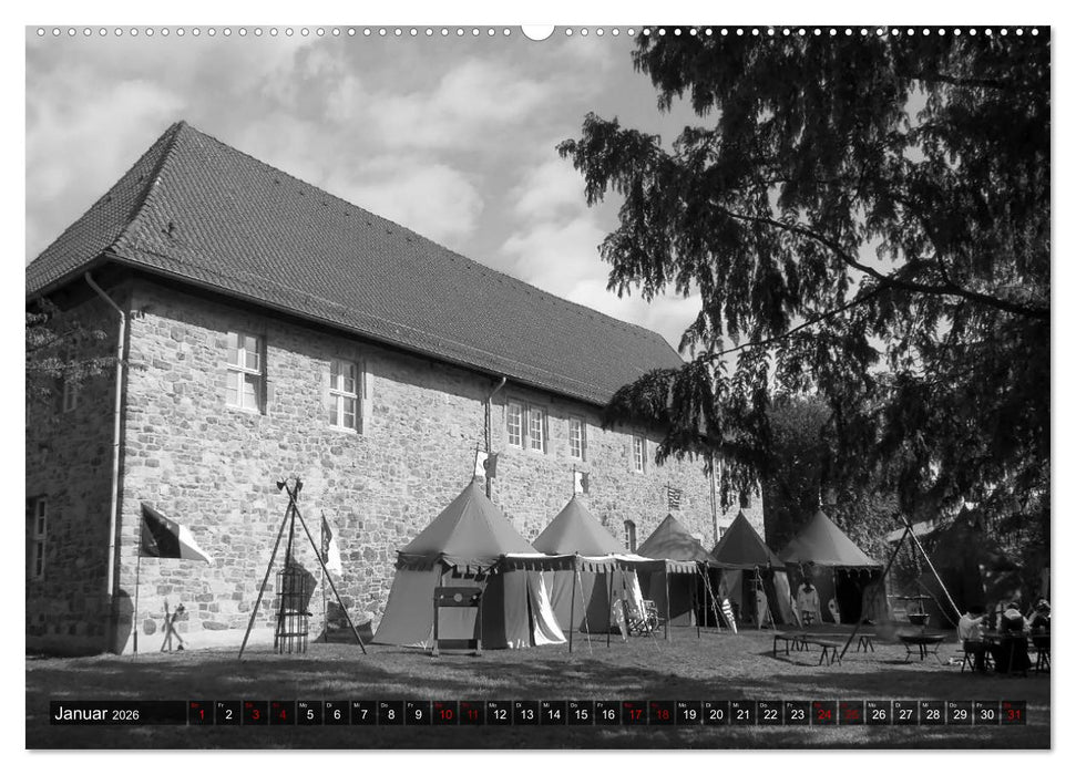 Das Mittelalter - Ein Besuch im Feldlager (CALVENDO Premium Wandkalender 2026)