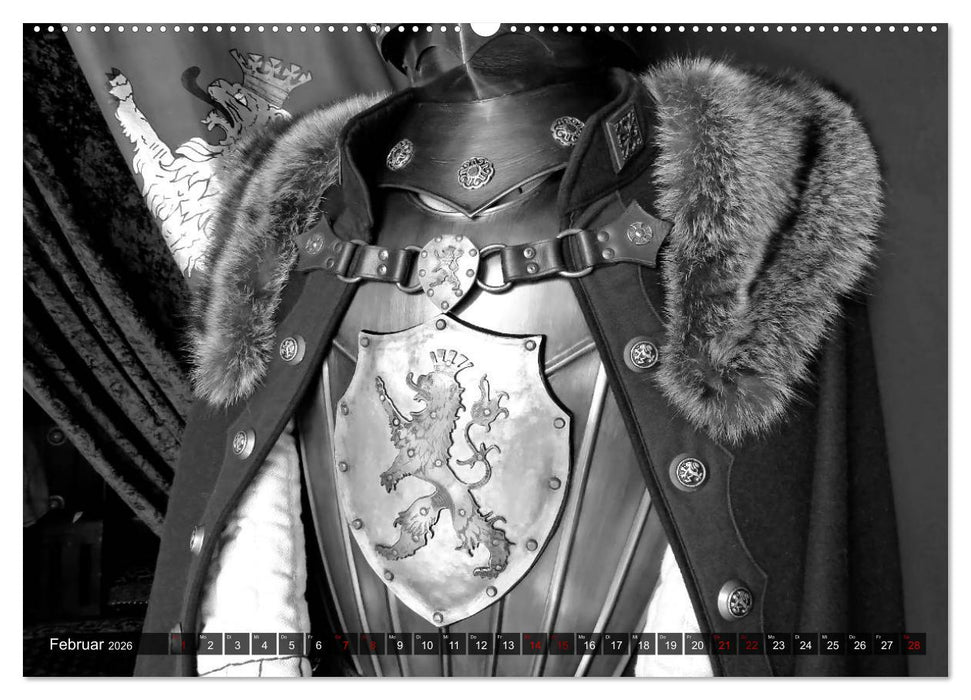 Das Mittelalter - Ein Besuch im Feldlager (CALVENDO Premium Wandkalender 2026)