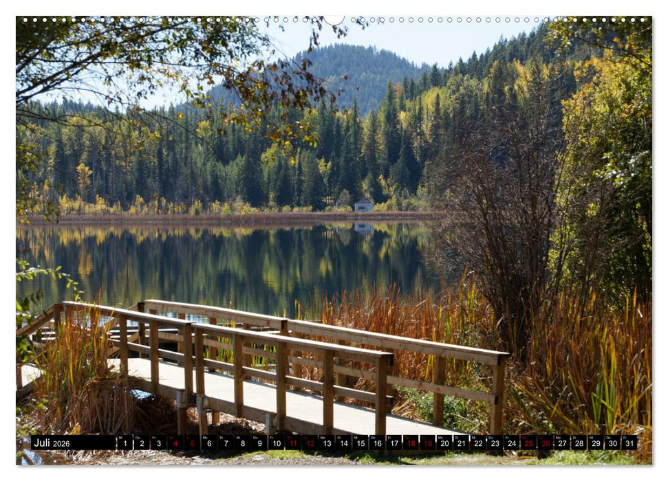 Kanadas British Columbia - Herbstzeit (CALVENDO Premium Wandkalender 2026)