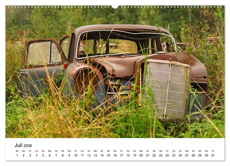 Rostende Legenden (CALVENDO Premium Wandkalender 2026)