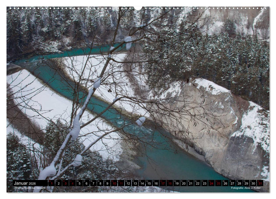 Das Rheintal 2026 (CALVENDO Premium Wandkalender 2026)