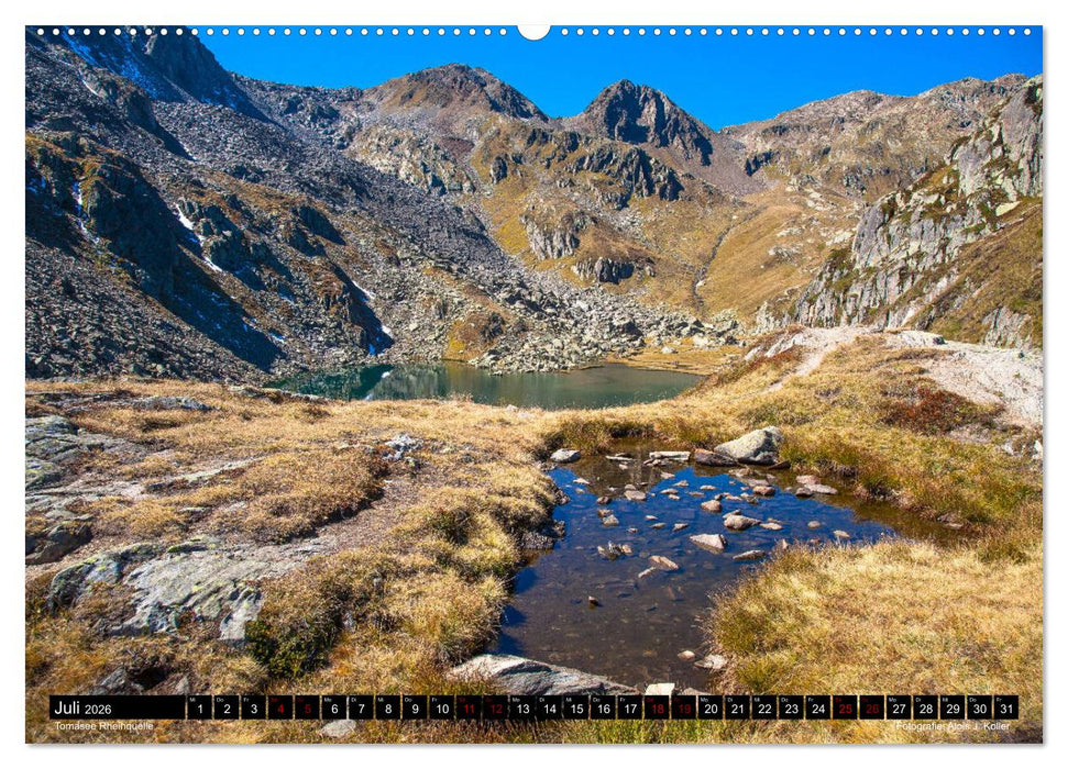 Das Rheintal 2026 (CALVENDO Premium Wandkalender 2026)