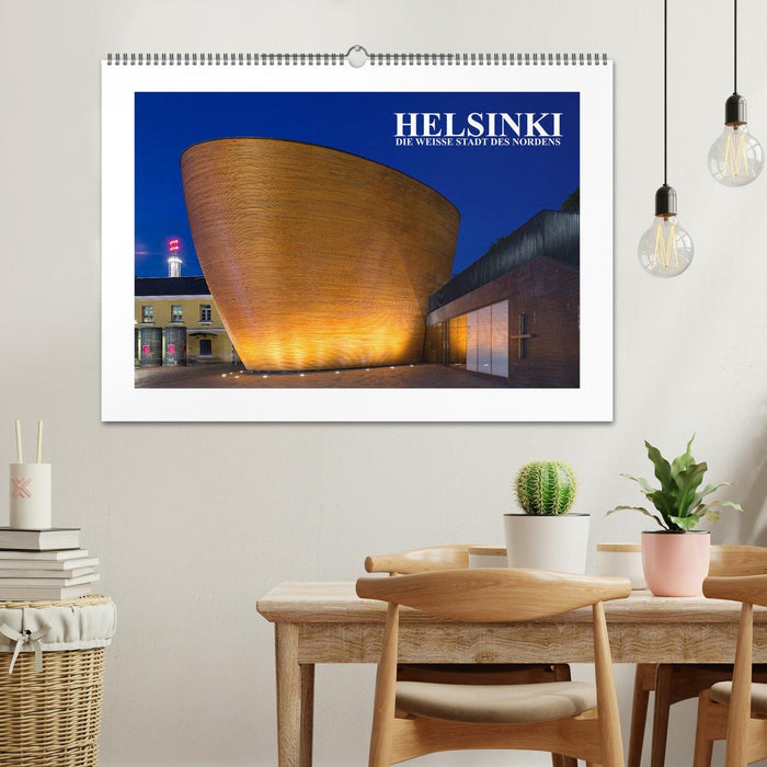 Helsinki - Die weiße Stadt des Nordens (CALVENDO Wandkalender 2026)