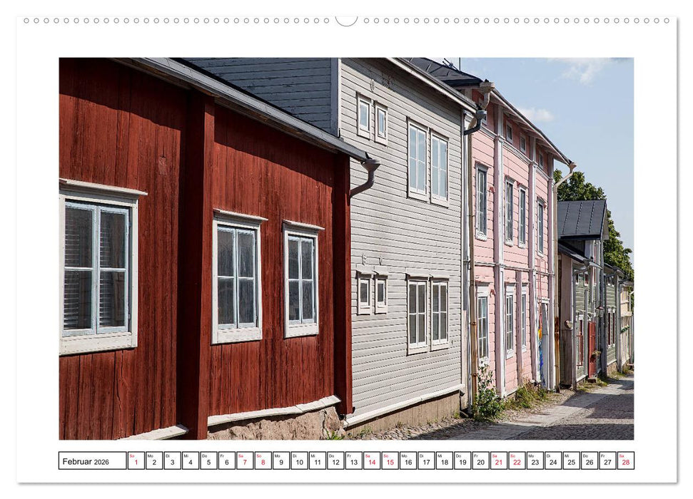 Helsinki - Die weiße Stadt des Nordens (CALVENDO Wandkalender 2026)