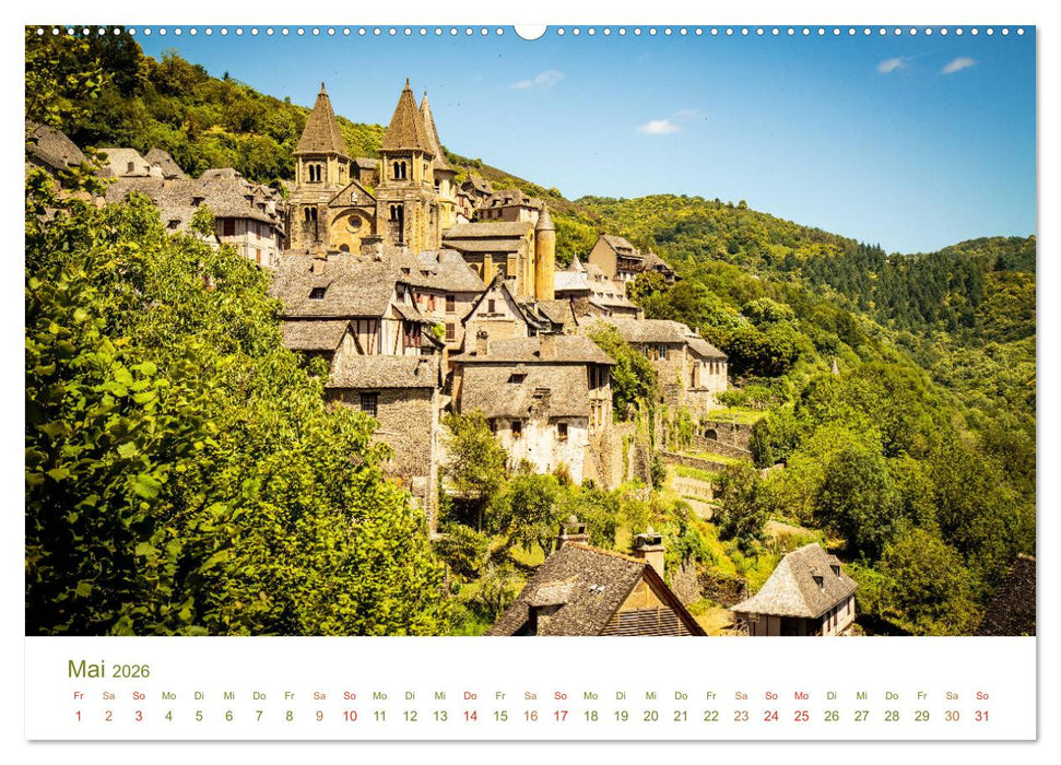 Malerisches Frankreich (CALVENDO Premium Wandkalender 2026)