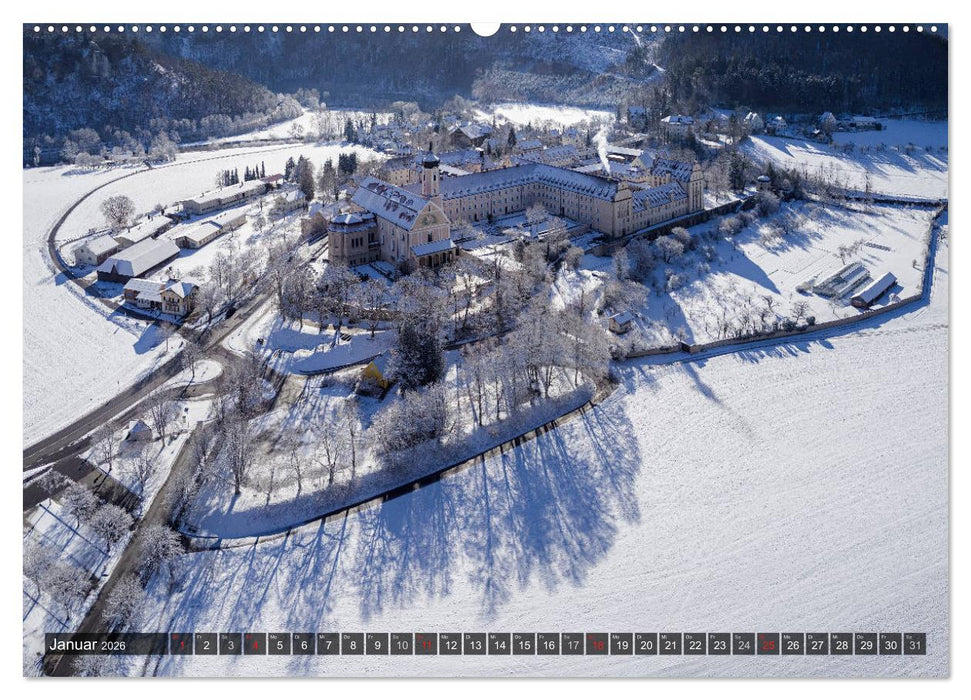 Mein Donautal aus der Luft (CALVENDO Wandkalender 2026)