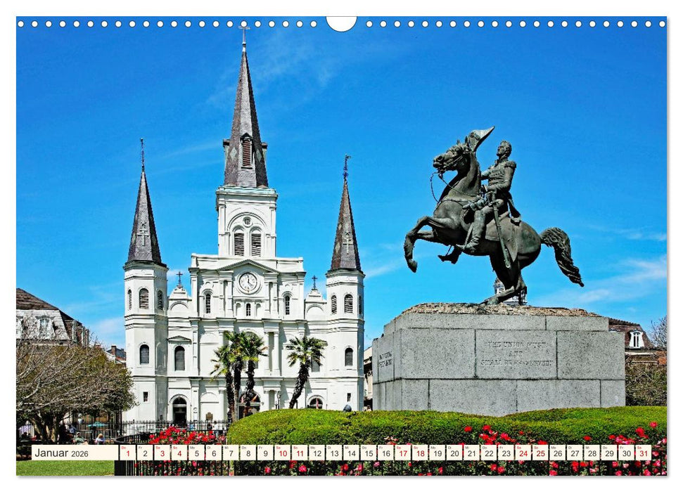 So schön ist New Orleans (CALVENDO Wandkalender 2026)