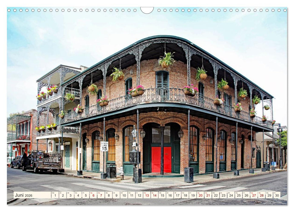 So schön ist New Orleans (CALVENDO Wandkalender 2026)