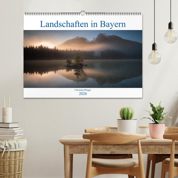 Bayerische Landschaften (CALVENDO Wandkalender 2026)