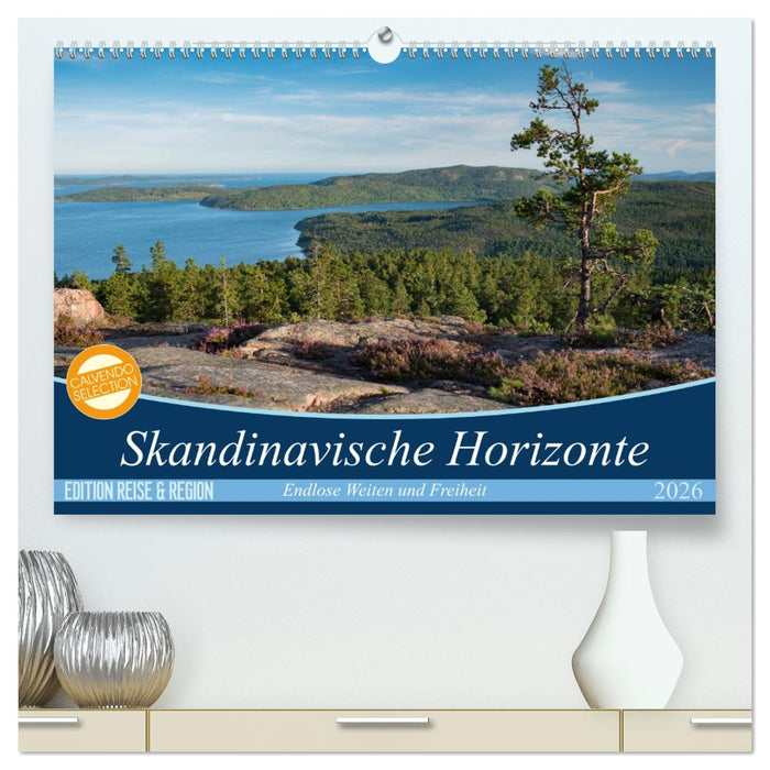 Skandinavische Horizonte (CALVENDO Premium Wandkalender 2026)