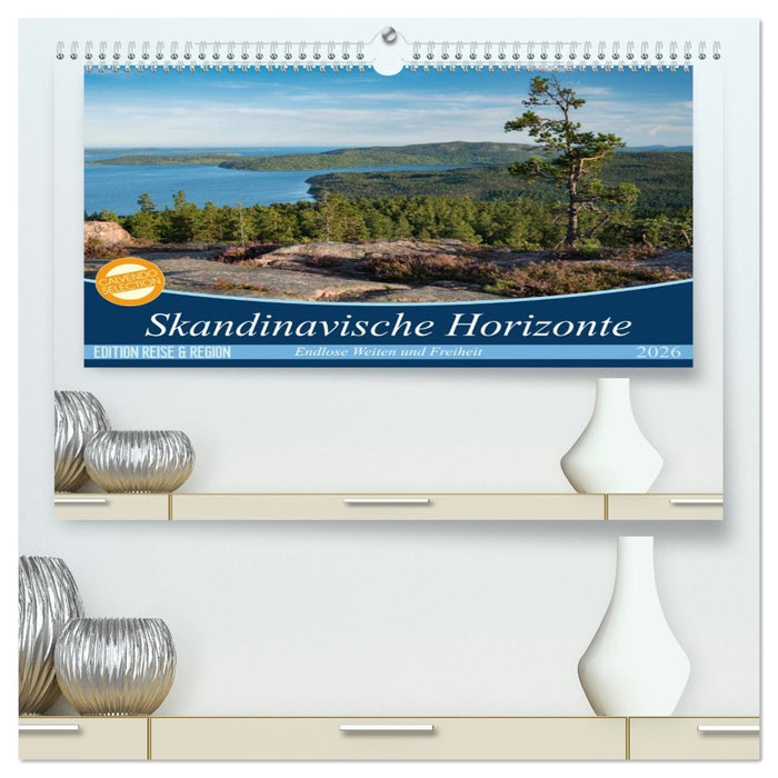Skandinavische Horizonte (CALVENDO Premium Wandkalender 2026)