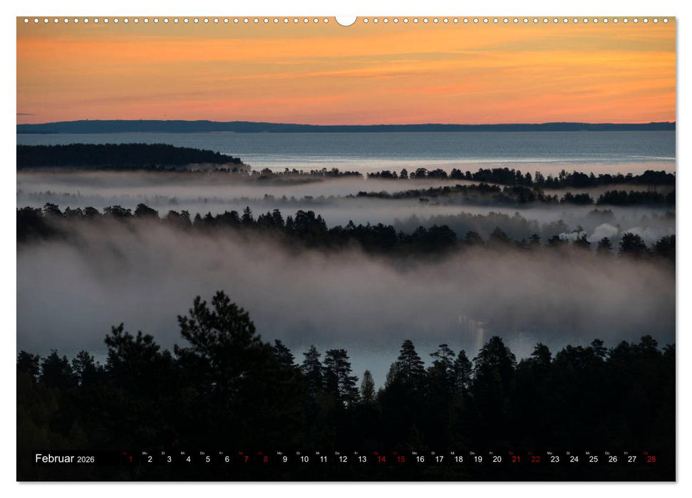 Skandinavische Horizonte (CALVENDO Premium Wandkalender 2026)
