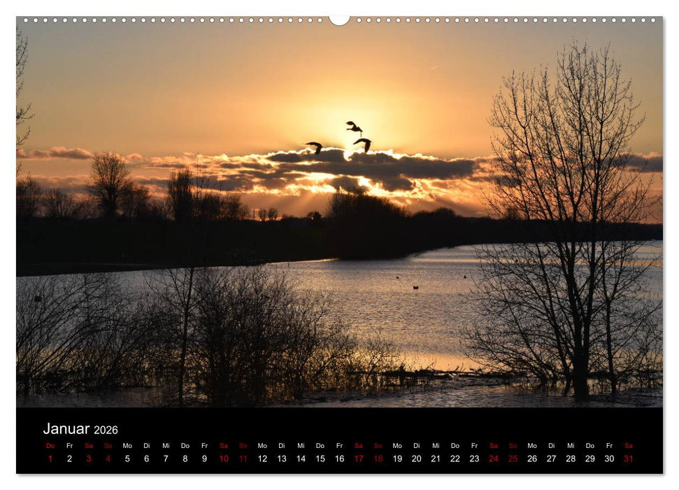 Niederrheinischer Himmel (CALVENDO Premium Wandkalender 2026)