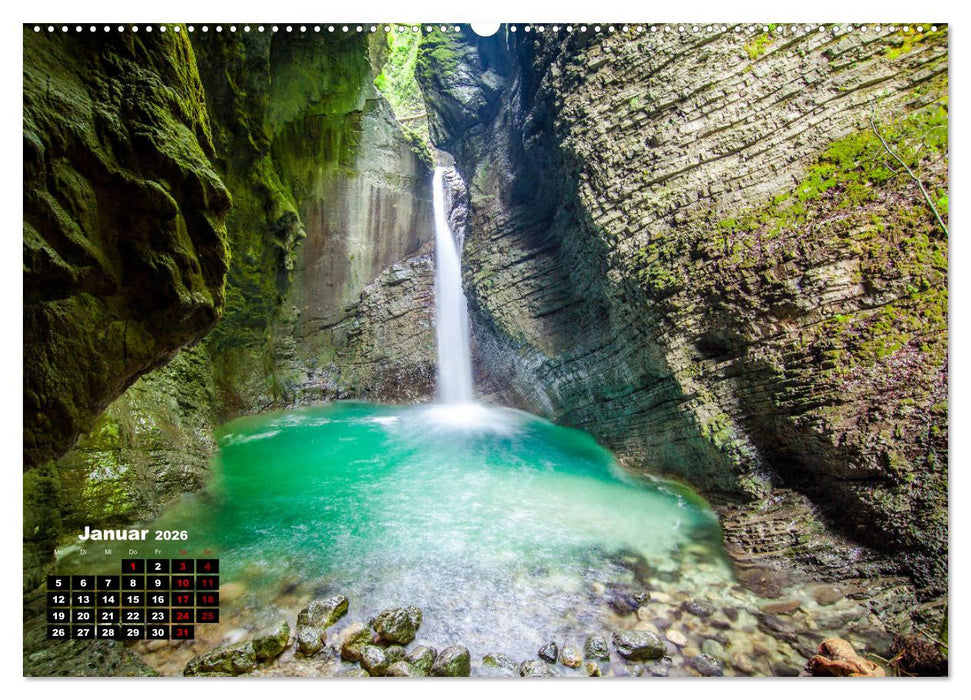 Grünes Slowenien (CALVENDO Wandkalender 2026)