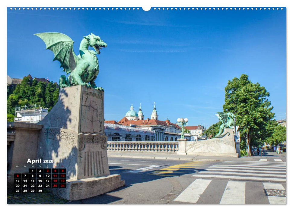 Grünes Slowenien (CALVENDO Wandkalender 2026)