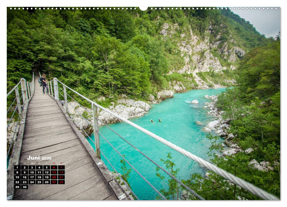 Grünes Slowenien (CALVENDO Wandkalender 2026)