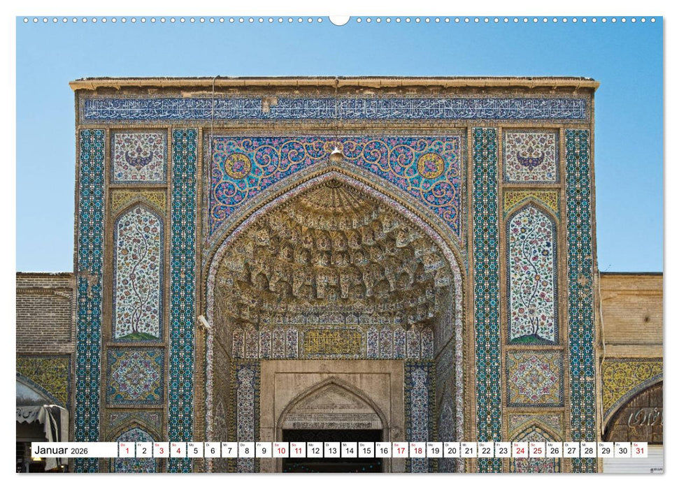 Städte des Irans - Shiraz (CALVENDO Premium Wandkalender 2026)