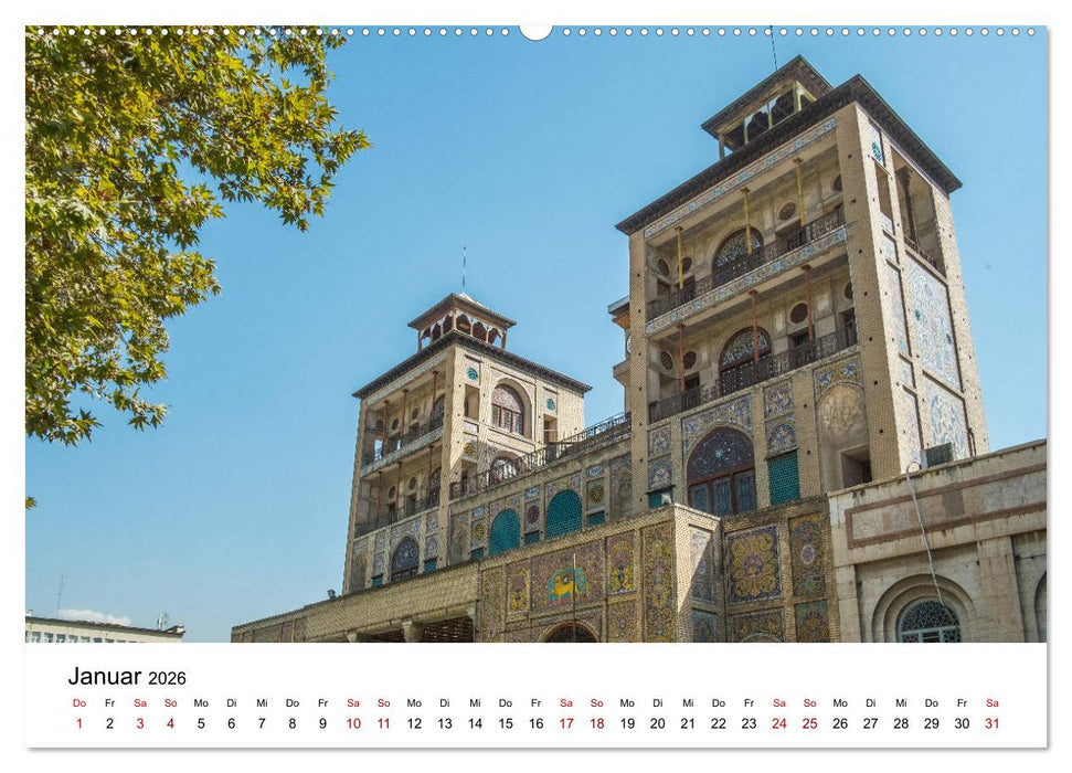 Der Iran - Zauber des Orients (CALVENDO Premium Wandkalender 2026)