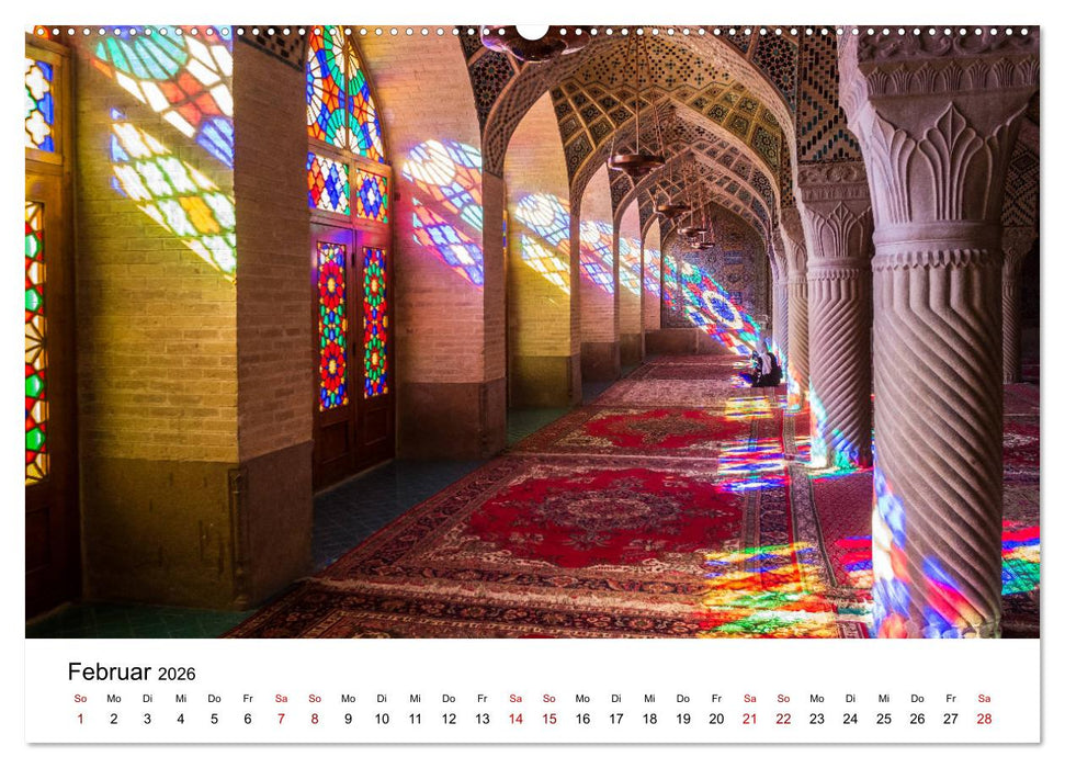 Der Iran - Zauber des Orients (CALVENDO Premium Wandkalender 2026)