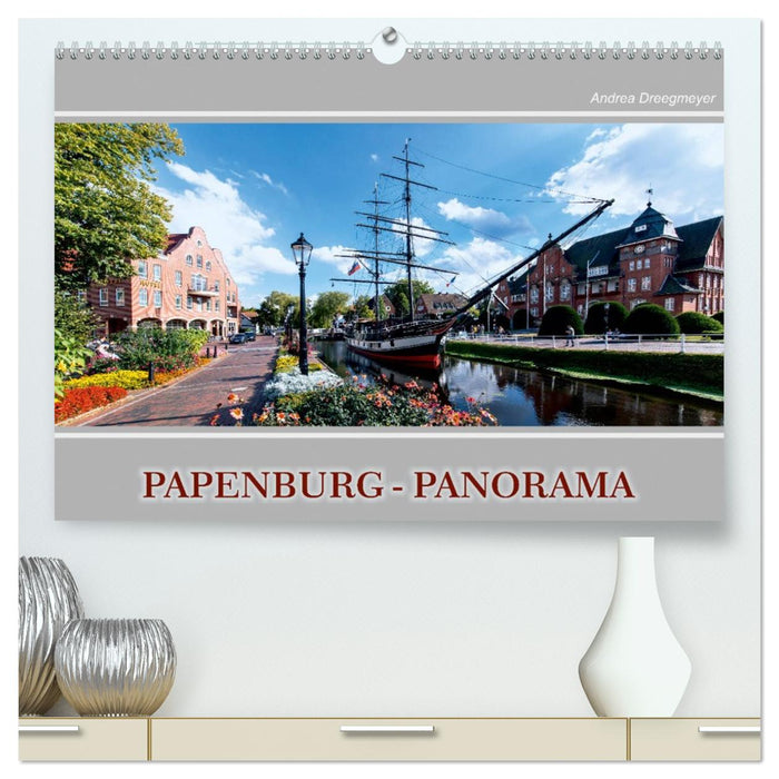 Papenburg-Panorama (CALVENDO Premium Wandkalender 2026)