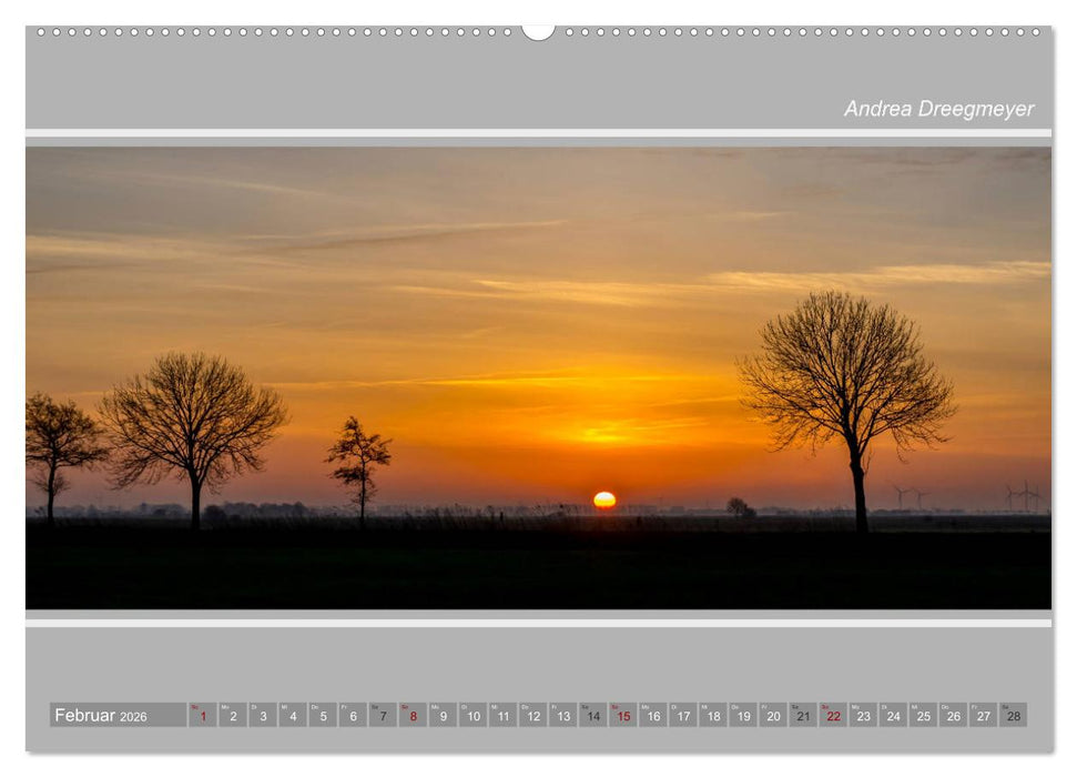 Greetsiel-Panorama (CALVENDO Premium Wandkalender 2026)