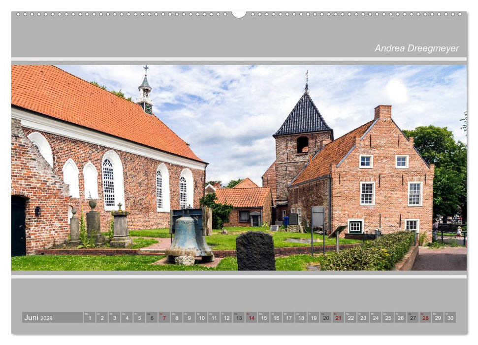 Greetsiel-Panorama (CALVENDO Premium Wandkalender 2026)