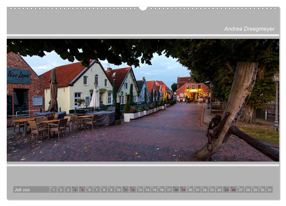Greetsiel-Panorama (CALVENDO Premium Wandkalender 2026)
