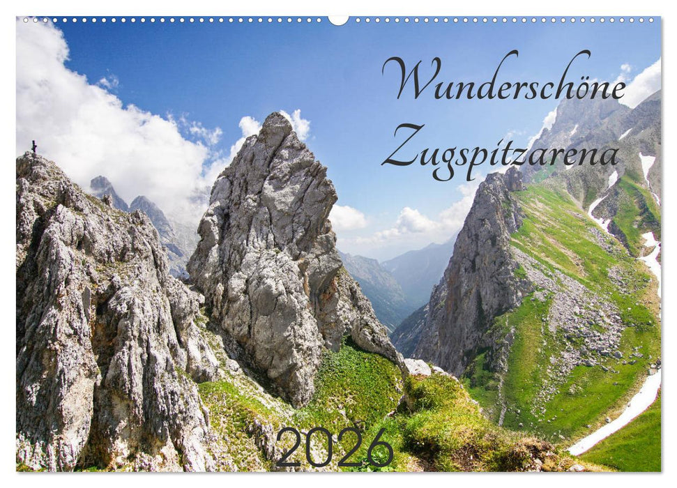 Wunderschöne Zugspitzarena (CALVENDO Wandkalender 2026)