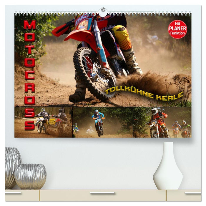 Motocross - tollkühne Kerle (CALVENDO Premium Wandkalender 2026)