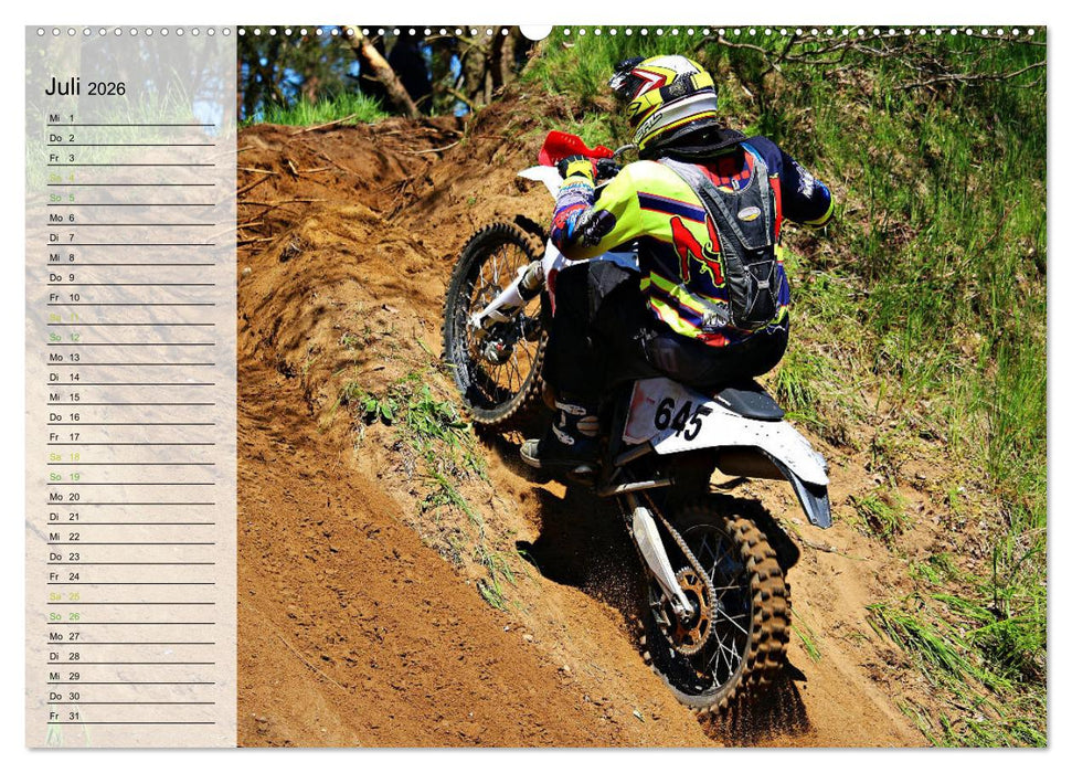 Motocross - tollkühne Kerle (CALVENDO Premium Wandkalender 2026)