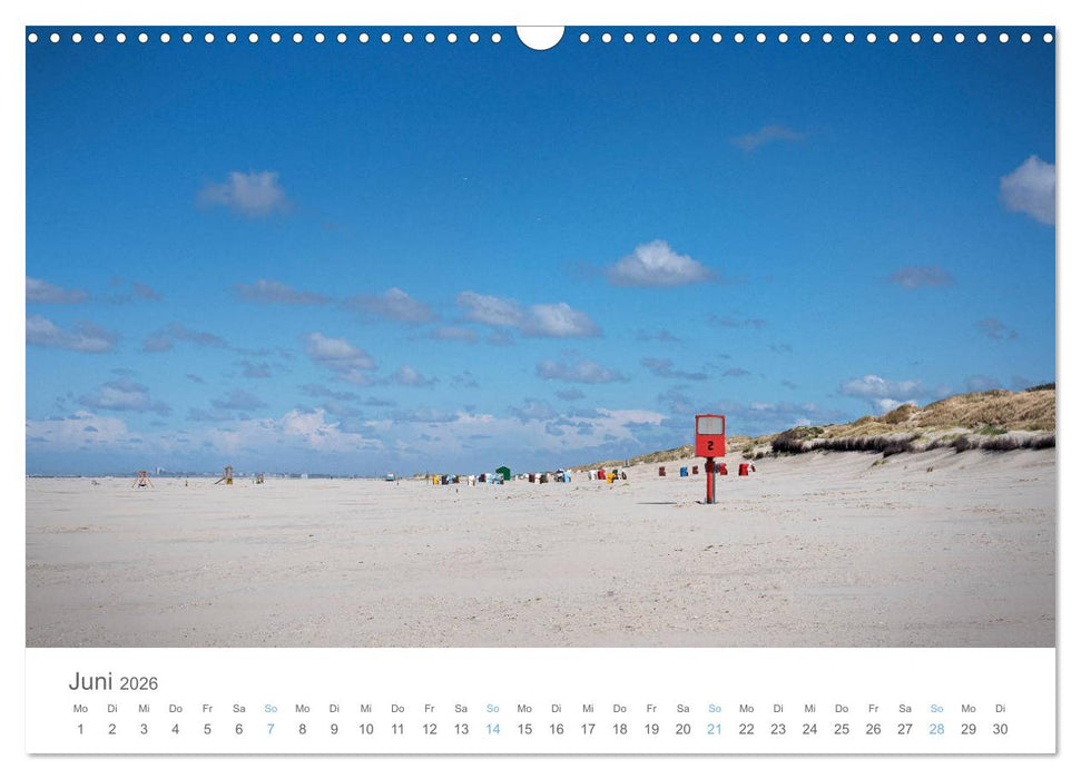 Juist - mein Töwerland (CALVENDO Wandkalender 2026)