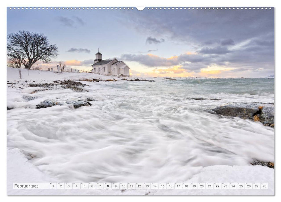 Traumziel Lofoten (CALVENDO Premium Wandkalender 2026)