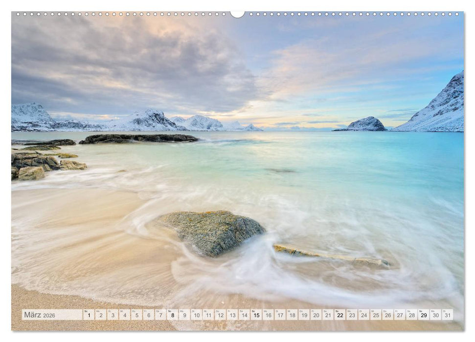 Traumziel Lofoten (CALVENDO Premium Wandkalender 2026)