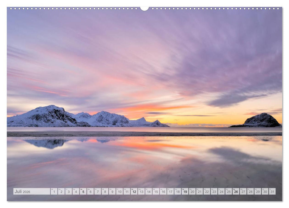 Traumziel Lofoten (CALVENDO Premium Wandkalender 2026)