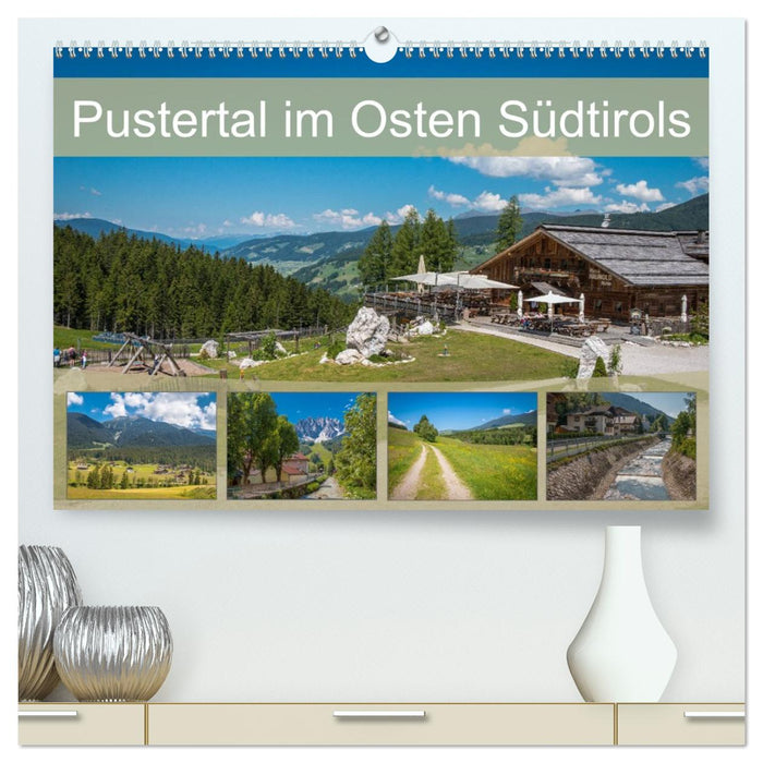 Pustertal im Osten Südtirols (CALVENDO Premium Wandkalender 2026)