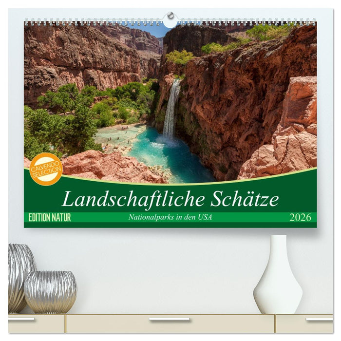 Landschaftliche Schätze (CALVENDO Premium Wandkalender 2026)