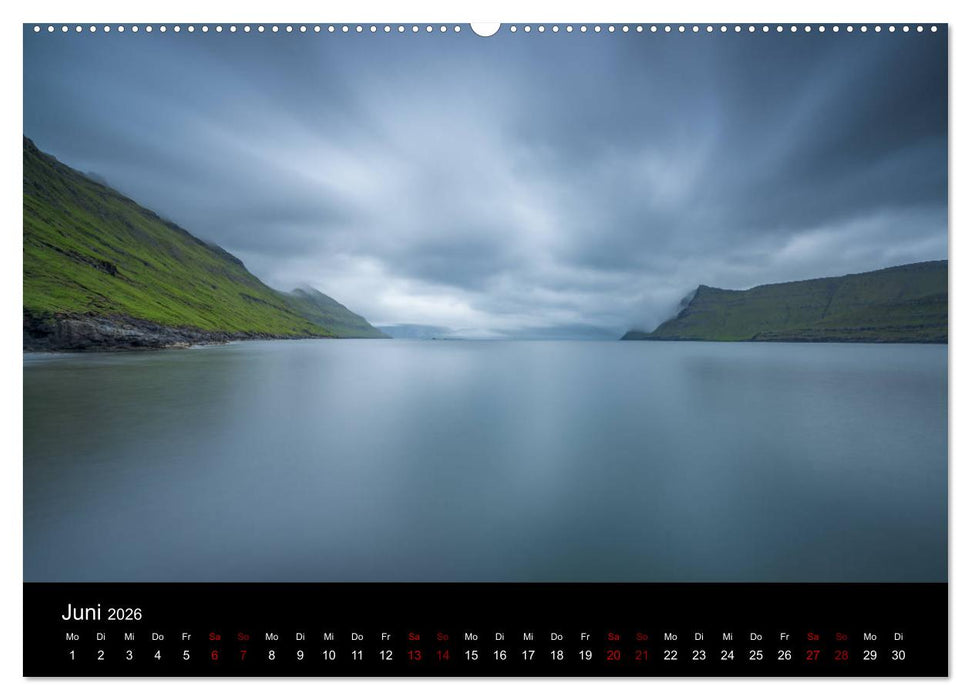 Färöer - Naturwunder im Nordatlantik (CALVENDO Premium Wandkalender 2026)