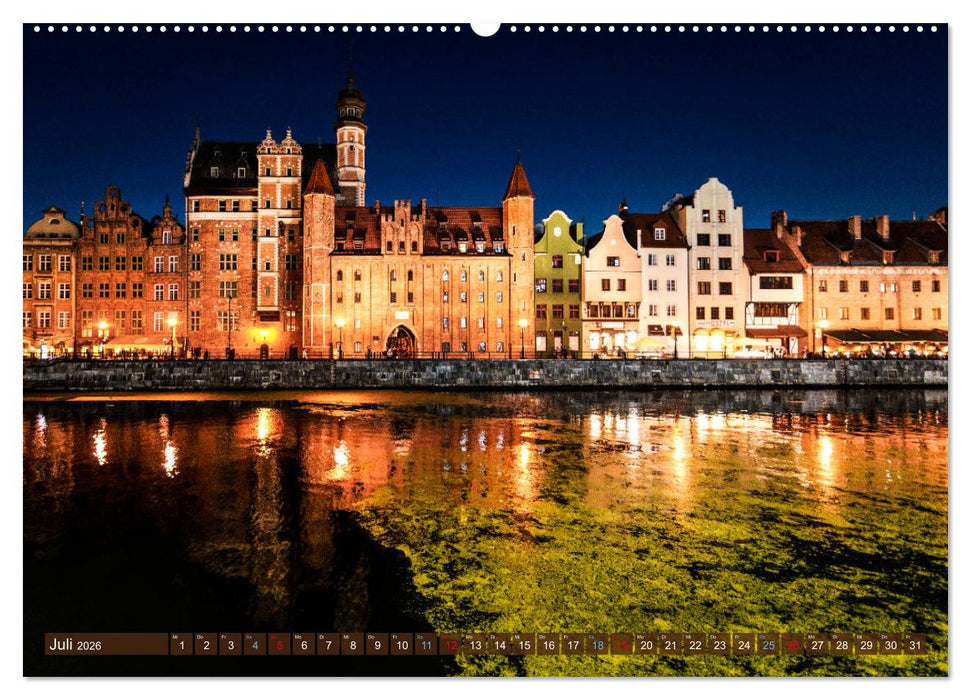 Sehenswertes Danzig (CALVENDO Premium Wandkalender 2026)