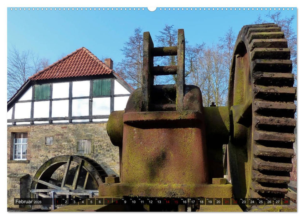 Ostwestfalen-Lippe Ein Streifzug durch das Lipperland (CALVENDO Premium Wandkalender 2026)