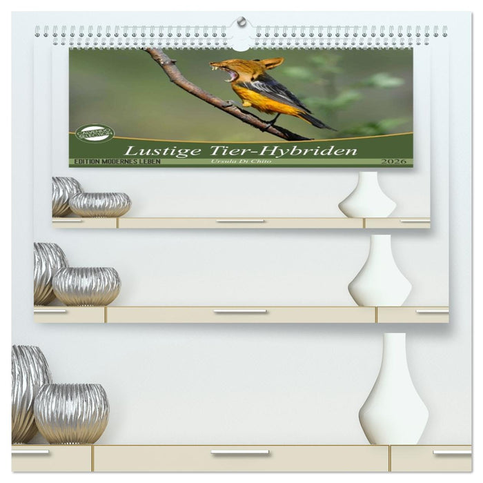 Lustige Tier-Hybriden (CALVENDO Premium Wandkalender 2026)