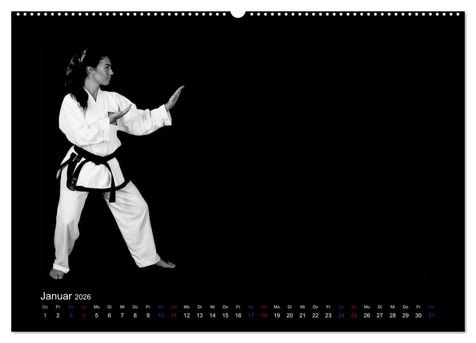 Traditionelles Taekwon-Do (CALVENDO Premium Wandkalender 2026)