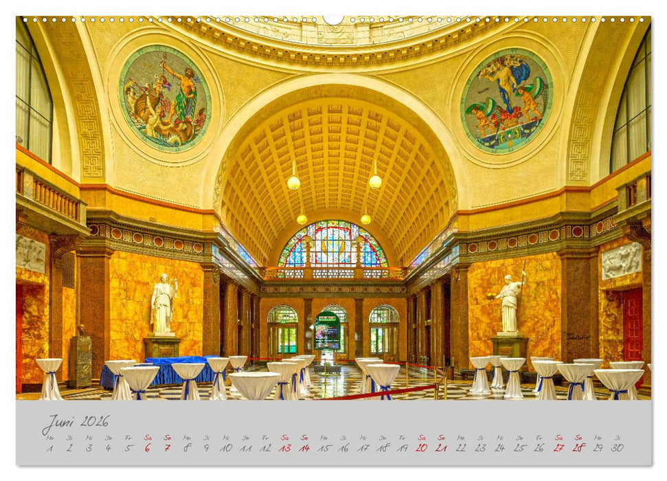 Wiesbaden Die Kurstadt im Rheingau (CALVENDO Wandkalender 2026)