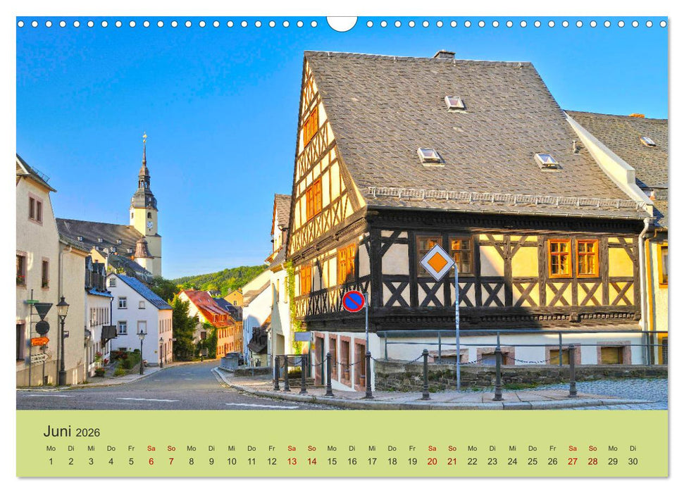 Das Erzgebirge Welterbe und Natur (CALVENDO Wandkalender 2026)
