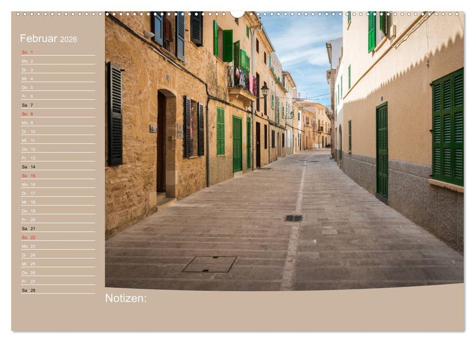 Im Osten von Mallorca (CALVENDO Premium Wandkalender 2026)