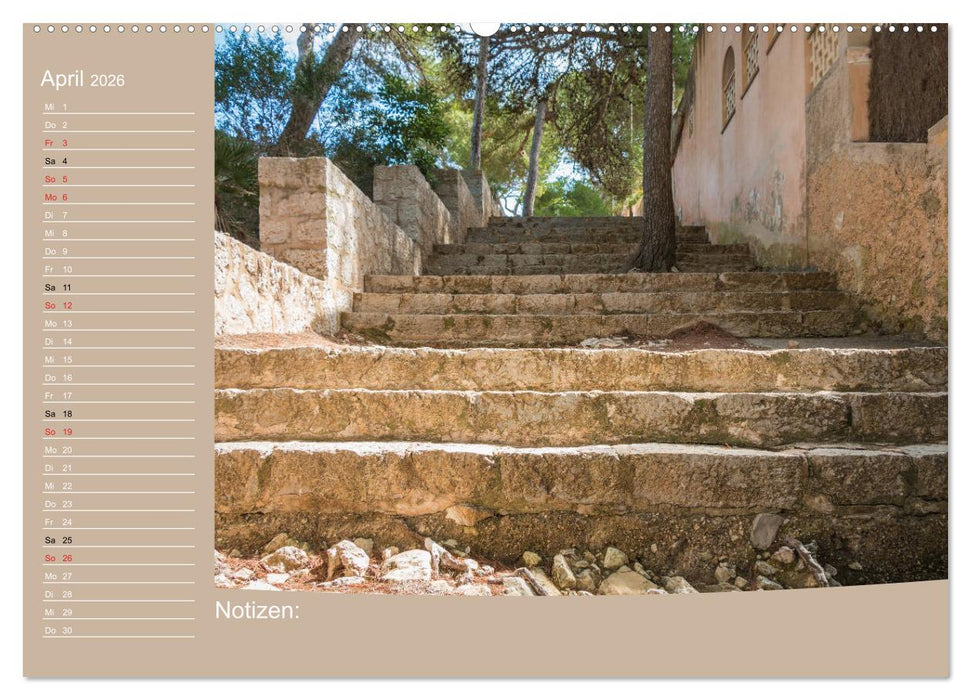 Im Osten von Mallorca (CALVENDO Premium Wandkalender 2026)
